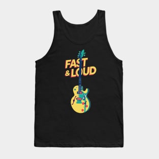 Fast and Loud Guitar Tank Top